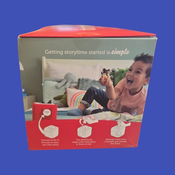 NEW Sealed Toniebox Audio Player Starter Set Red Box -Up to 7hrs of Battery Life - Picture 6 of 7